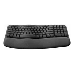 Logitech WAVE KEYS FOR BUSINESS ERGONOMIC KEYBOARD GRAPHITE