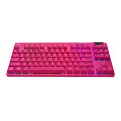 Logitech G PRO X TKL LIGHTSPEED Gaming Keyboard Magenta