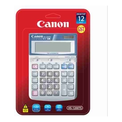 Canon HS-1200TS 12 DIGIT DUAL POWER TAX &amp;amp;amp; BUSINESS FUNCTION NEW PACKAGING