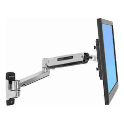 Ergotron 45-353-026 LX Sit-Stand Wall Mount LCD Arm 12 MTh Wty (Refurbished)