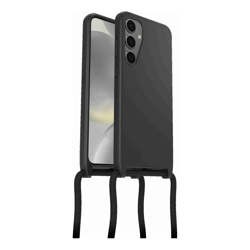 OtterBox React Necklace Samsung Galaxy S24+ 5G (6.7&amp;amp;quot;) Case Black (77-94738) DROP+ Military Standard Detachable Nylon Rope 7 Years Warranty