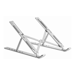 Brateck LPS03-3-03 Portable 6-Level Adjustable Aluminum Laptop Riser For most 11&amp;amp;quot;-15&amp;amp;quot; laptops tablets and more (Silver)