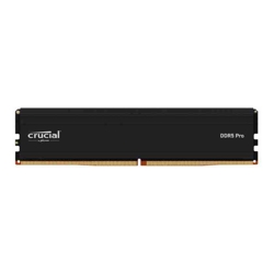 Micron Crucial Pro 16GB (1x16GB) DDR5 UDIMM 6400MHz CL38 Black Heat Spreader Support Intel XMP AMD Ryzen for Desktop PC Gaming Memory