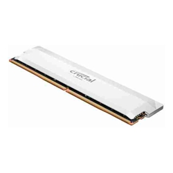 Micron Crucial Pro 16GB (1x16GB) DDR5 UDIMM 6400MHz CL38 White Heat Spreader Support Intel XMP AMD Ryzen for Desktop PC Gaming Memory