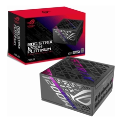 Asus ROG-STRIX-1200P-GAMING ROG STRIX 1200W Platinum PSU ROG heatsinks Dual ball fan bearings 0dB technology 10YW