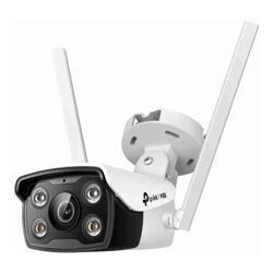 TP-Link VIGI C340-W 4MP Outdoor Full-Color Wi-Fi Bullet Network Camera 4mm 30m IR IP66 Built-in Speaker Built-in Microphone 2 Year Warranty