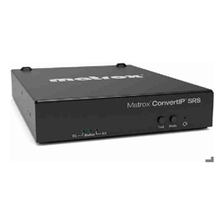 Matrox ConvertIP SRS SMPTE 2110 and IPMX to SDI Transmitter/Receiver. 3 YR WTY