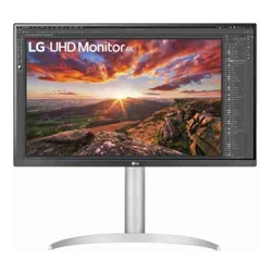 LG 27&amp;amp;quot; (16:9) UHD IPS LED HDMI(2) HEIGHT ADJ USB-C (90W) 3YR