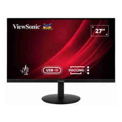 ViewSonic 27&amp;amp;quot; VG 2K SuperClear IPS USB-C Hub Daisy Chain DP In/Out RJ45100w PD Height Adjustable 3y Advance Replacement Business Pro Monitor.