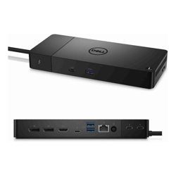Dell WD22TB4 Thunderbolt 4 Dock Quad Display 2 x Thunderbolt 4 2 x DP HDMI USB-C 5 x USB Ports RJ45 Ethernet 130W Power Delivery 12 Mth Wty (Refurbished)