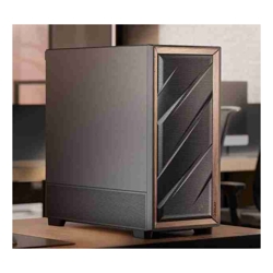 Antec Flux SE Walnut Wood Trim Solid Side Panel 5 x PWM Fans Multi-Direction Vent design Removable Top Cooling Bracket. Case