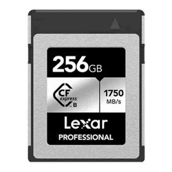 Lexar [HN MODEL] Lexar Professional CFexpress Type B card Silver Series 256GB-Up to 1750MB/s read up to 1300MB/s writeminimum write speed 480MB/s1