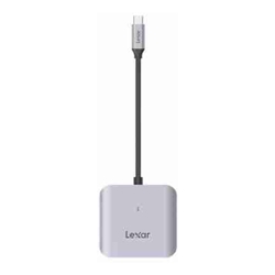 Lexar [NR MODEL] Lexar CFexpress Type B USB-C Reader RW510 transfer speeds up to 312MB/s1 read.added convenience backwards compatible with UHS-I cards