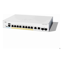 Cisco | C1300-8P-E-2G | Catalyst 1300 8 Port GE PoE Ext PS 2x1G Combo