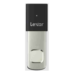 Lexar F35 PRO 256GB JumpDrive Fingerprint USB 3.2 Gen 1 up to 400MB/s read 350MB/s write  transfer content between your USB Type-CTM and Type-A devi