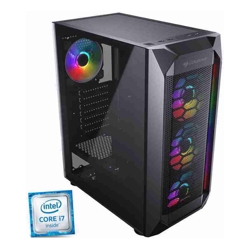 Cougar MX410 MESH-G RGB Custom Gaming Desktop PC i7-6700 @ 3.40GHz 16GB RAM 256GB SSD Win11 12 Mth Wty