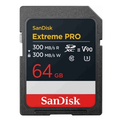 SanDisk SDSDXDM-064G Extreme PRO SD UHS-II V90 Card