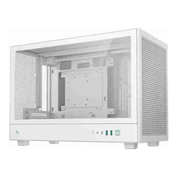 Deepcool CH260 WH M-ATX Case Extremely Portable SizeAbundant Airflow VentilationMesh and glass panelsSupport up to 360mm liquid coolingDirect ins