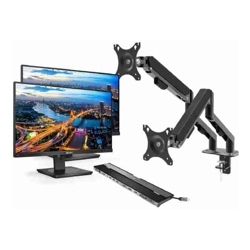 Philips 24&amp;amp;quot; Essential Dual Docking Kit Includes 2x 242B1 1x Dual Gas Arms &amp;amp;amp; 1x J5Create Dock