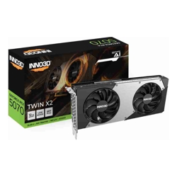 Inno3D nVidia GeForce RTX 5070 TWIN X2 12GB GDDR7 2512 MHz Boost Clock RAM 28 Gbps 3x DP 1xHDMI 250x116x41mm