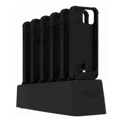 Socket Mobile DuraSled DS860 Professional Barcode Rdr for iPhone 16 15 6 units 6 Bay Charger Bundle-NA Japan
