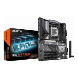 Gigabyte B850 EAGLE WIFI6E 1.0 AMD AM5 4 x DDR5 up to 256 GB  1 x HDMI 4 x PCI Express x16 3 x M.2 4 x SATA 6 x USB 3.2