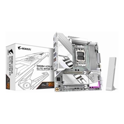 Gigabyte (LS) Gigabyte B850M A ELT WF6E ICE AMD AM5 4 x DDR5 up to 256 GB 1 x HDMI 1 x PCI Express x16 2 x M.2 4 x SATA  9 x USB 3.2