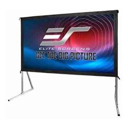 Elite Screens 120 169 OUTDOOR SCREEN WITH BOTH REAR AND FRONT PROJECTION