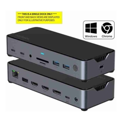 Comsol TRIPLE MONITOR USB-C 14 PORT DOCKING STATION