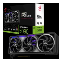 Asus nVidia GeForce ROG-Astral-RTX-5090-32GB GDDR7 OC Edition 2580 MHz Boost clock 28Gbps 512-bit igital Max Resolution 7680 x 4320