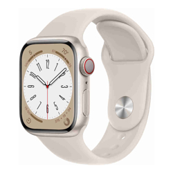 Apple Watch S8 41mm Starlight Aluminium ST SP Cellular ITP (B-Grade) (Refurbished)
