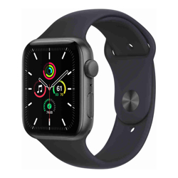 Apple Watch SE (GPS + Cellular) 44mm Aluminium Space Gray with Charcoal Band (Refurbished)