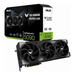 Asus nVidia GeForce TUF-RTX5090-O32G-GAMING RTX 5090 32GB GDDR7 OC Edition 2550 MHz Boost clock28 Gbps 512-bit DMR 7680 x 4320