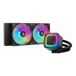 Deepcool LE240 V2 Liquid Cooler 240mm 6th Gen Pump up to 3400 PWM Hydro Bearing IntelLGA1851/1700/1200/1151/1150/1155 AMDAM5/AM4