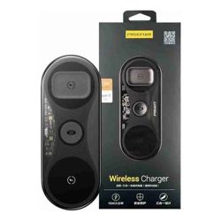 Pisen 3-in-1 Wireless Charger Black