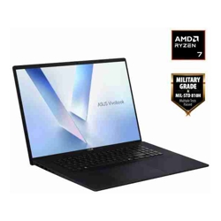 Asus M1807HA-VIVOBOOK- 18.4in WUXGA AMD HAWK POINT R7 16gb DDR5 1TB Wi-Fi 6802.11axDualband22+Bluetooth 5.3 WirelessCard 75WHrs 4S1P 4-cell Li-ion Quiet Blue Win11 HOME 1Y Warranty