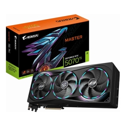 Gigabyte GV-N507TAORUS M-16GD GeForce RTX 5070 Ti CUDA 8960 16 GB GDDR7 PCI-E 5.0 750W HDMI 2.1b x1