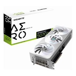 Gigabyte GV-N507TAERO OC-16GD GeForce RTX 5070 Ti CUDA 8960 16 GB GDDR7 PCI-E 5.0 750W HDMI 2.1b x1