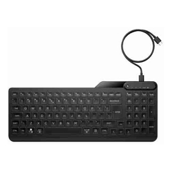 HP 405 Multi-Device Backlit Wired Keyboard