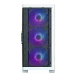 Zalman M4 WHITE Mini Tower Tempered Glass Drive Bays: 1x3.5&amp;amp;quot;/2.5&amp;amp;quot; 1x3.5&amp;amp;quot; 2x2.5&amp;amp;quot; Expansion Slot: 4 Motherboard Support: mATX/Mini-ITX Pre-Installed Fan: 4x120mm ARGB White 1 Year Warranty