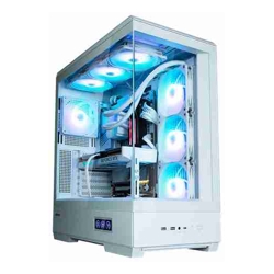 Zalman P50 DS White Mid-Tower Tempered Glass Drive Bays: 3x Combo(3.5&amp;amp;quot; Or 2.5&amp;amp;quot;) 2x 2.5&amp;amp;quot; Expansion Slot: 7 Motherboard Support: Mini-ITX / mATX / ATX Pre-Installed Fan: 4x120mm ARGB 1 Year Warr
