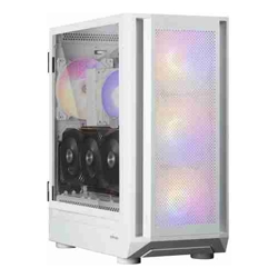 Zalman I6 WHITE Mid-Tower Tempered Glass Drive Bays: 2x3.5&amp;amp;quot;(Cage) 3x2.5&amp;amp;quot; Expansion Slot: 7 Motherboard Support: E-ATX/ATX/mATX/Mini-ITX Pre-Installed Fan: 4x140mm RGB White 1 Year Warranty