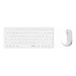 Rapoo X9010M Multi-mode Wireless Ultra-slim Desktop Combo Set White