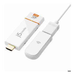 J5create JVAW76MAX ScreenCast 4K Max Wireless Display Adapter iOS / Android / macOS / iPadOS / Windows/ Chrome OS Compatible