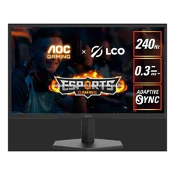 AOC AOC27&amp;amp;quot; IPS FHD 240Hz HDR10 1H1DP Adaptive SyncLow input lagGaming modeDial PointShadow  ControlLow blue mode Gaming Monitor