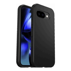 OtterBox React Google Pixel 9A 5G (6.3&amp;amp;quot;) Case Black (77-97759) Antimicrobial DROP+ Military Standard Hard Case Soft Grip7 Years Warranty