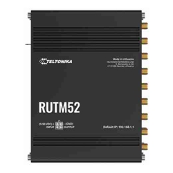 Teltonika | RUTM52 | Dual SIM &amp;amp;amp; eSIM Industrial 5G Gigabit Router
