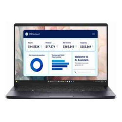 Dell Pro 13 Premium PA13250 13.3in QHD+ 2560x1440 Touch Ultra 7 268V vPro CoPilot+ 32GB RAM Onboard 512GB SSD Backlit Keyboard 8MP + IR Camera 3-Cell 60W Windows 11 Pro 3Y ProSupport