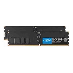 Micron Crucial 32GB (2x16GB) DDR5 CUDIMM 6400MHZ CL52 Desktop PC Memory for Intel Core Ultra Processors AI PC