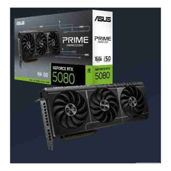 Asus nVidia GeForce PRIME-RTX-5080 16GB GDDR7 1801 TOPs 30 Gbps Digital Max Resolution 7680 x 4320